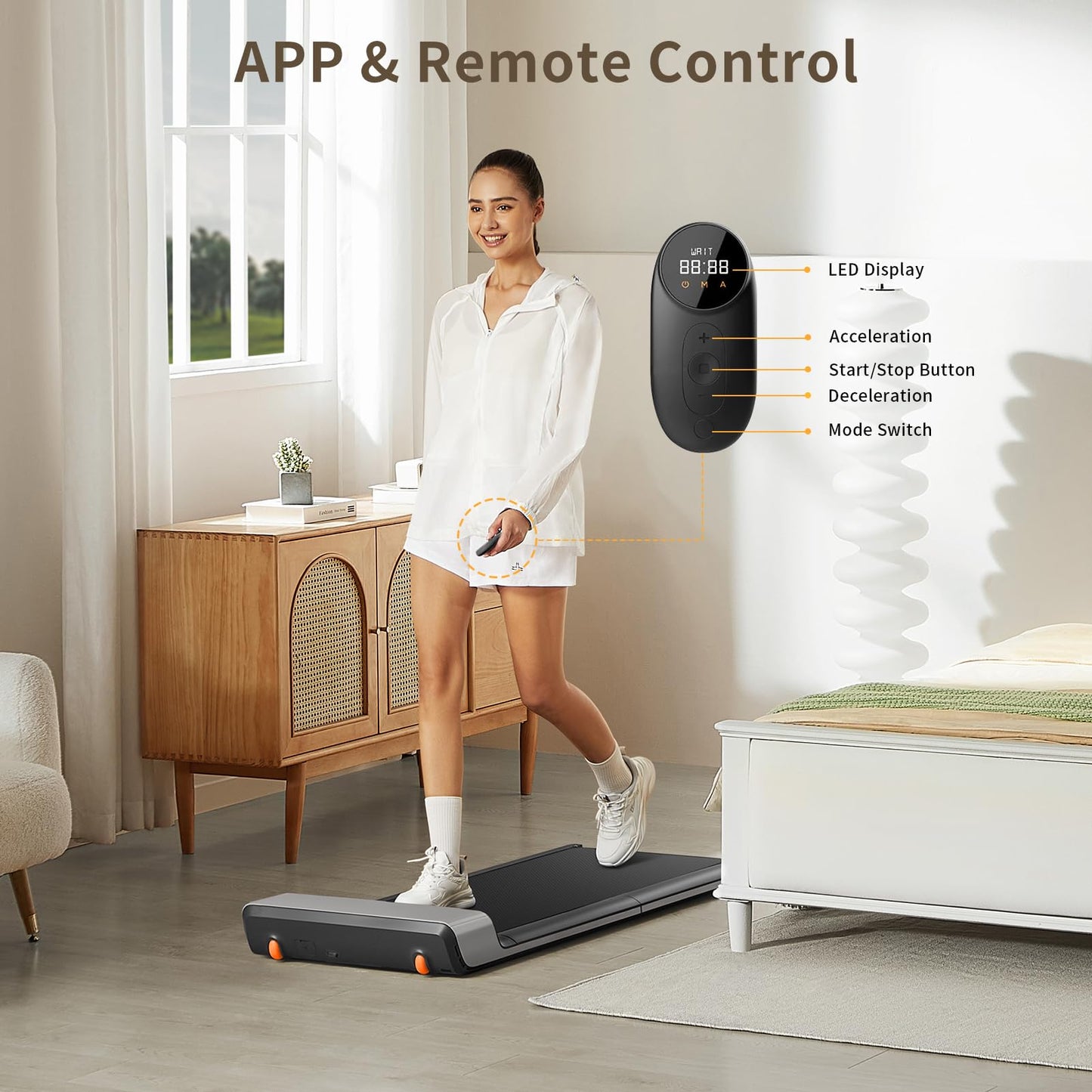 WalkingPad P1 Folding Treadmill - Walking Pad Foldable for Home Office