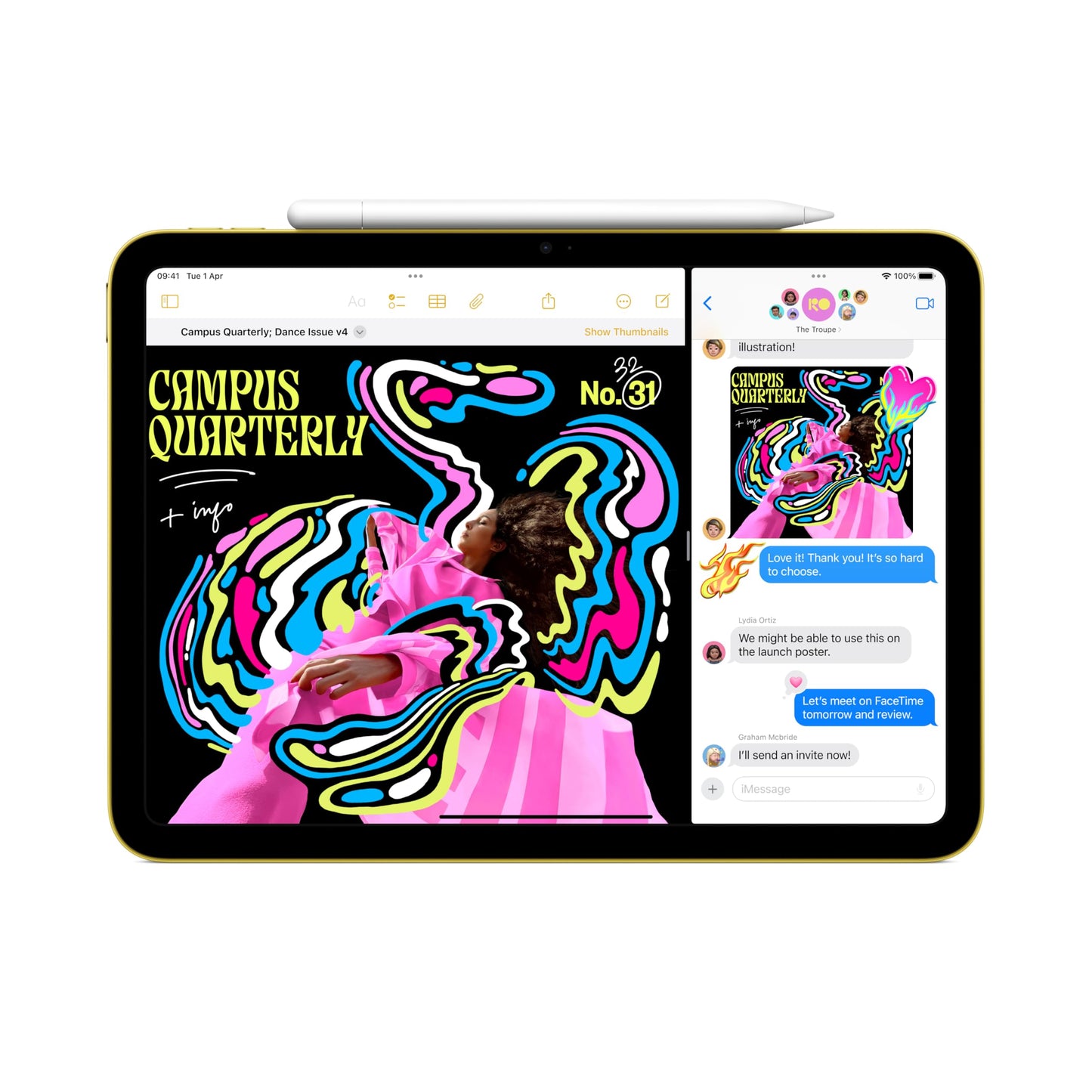Apple iPad 11-inch: A16 chip, 11-inch Model, Liquid Retina Display, 256GB, Wi-Fi 6