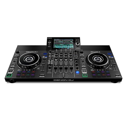 Denon DJ SC LIVE 4 Standalone DJ Controller with Stem Separation on 4-Decks