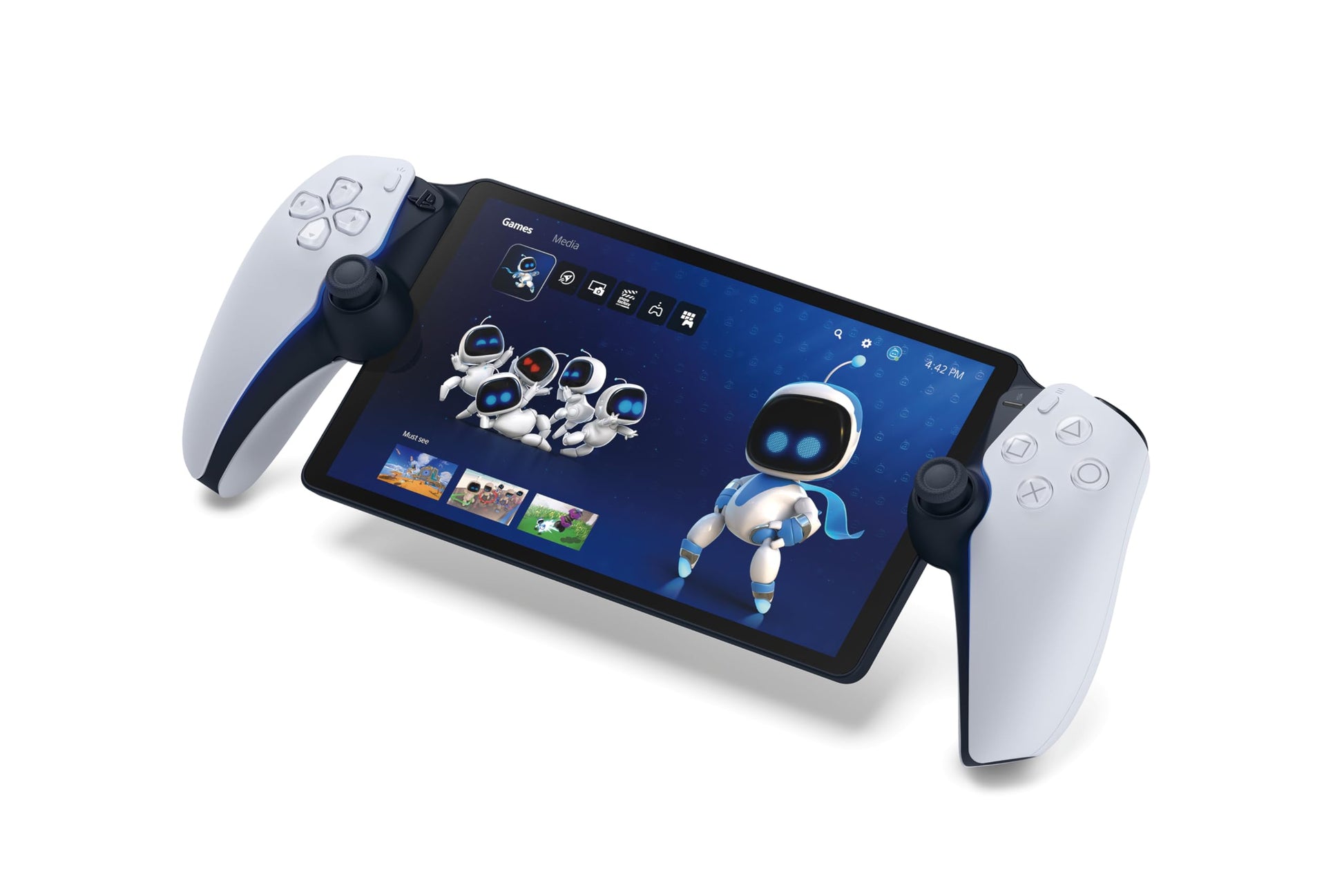 Sony, PlayStation Portal Remote Reader, For PlayStation 5 Console, Color: White