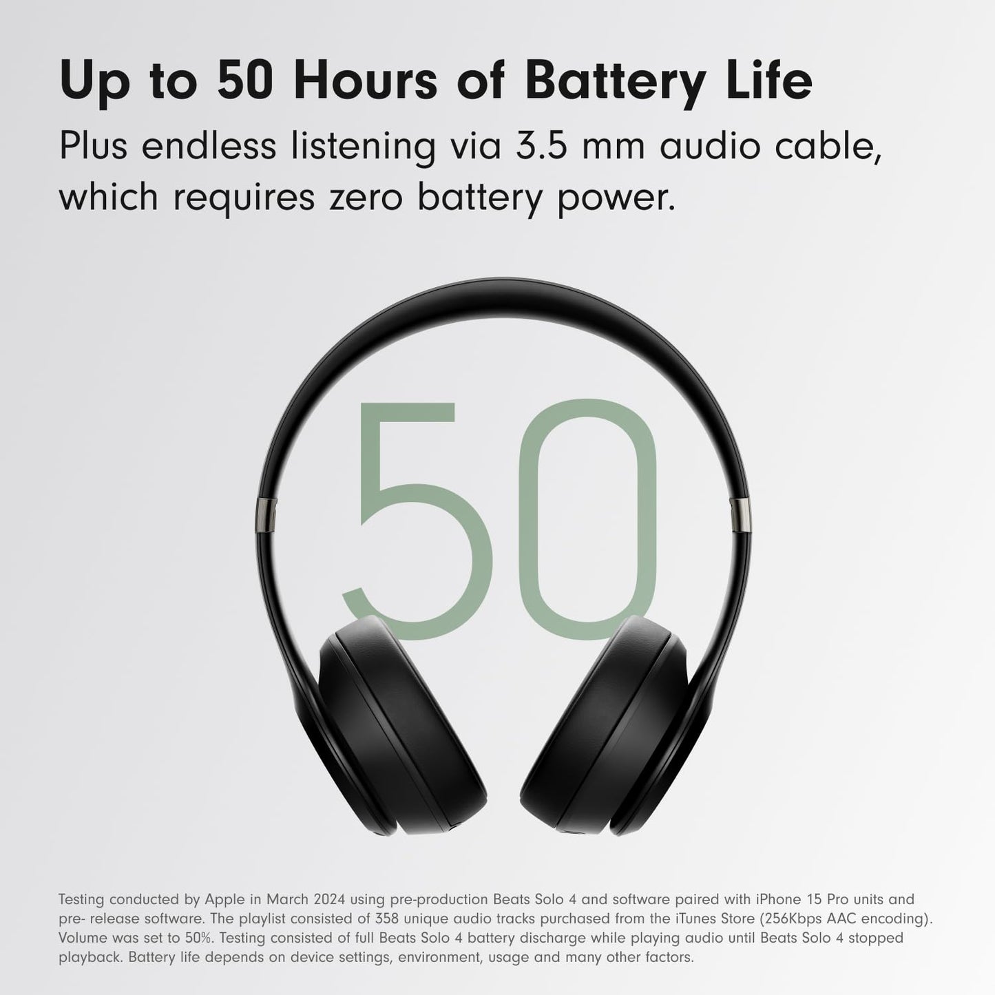 Beats Solo 4 – Wireless Bluetooth On-Ear Headphones, Apple & Android Compatible