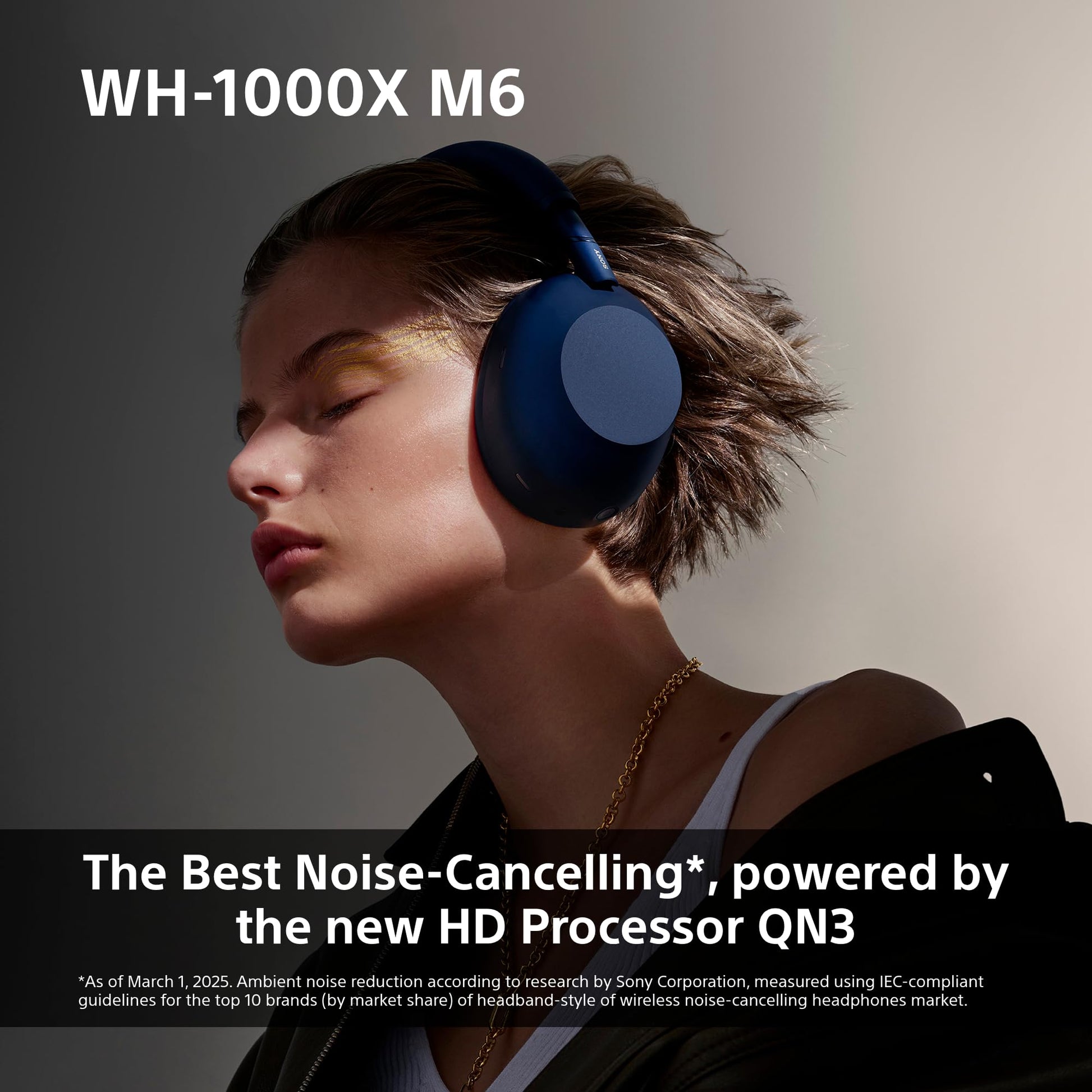 Sony WH-1000XM6 Flagship Noise Cancelling Over-Ear Wireless Bluetooth Headphones
